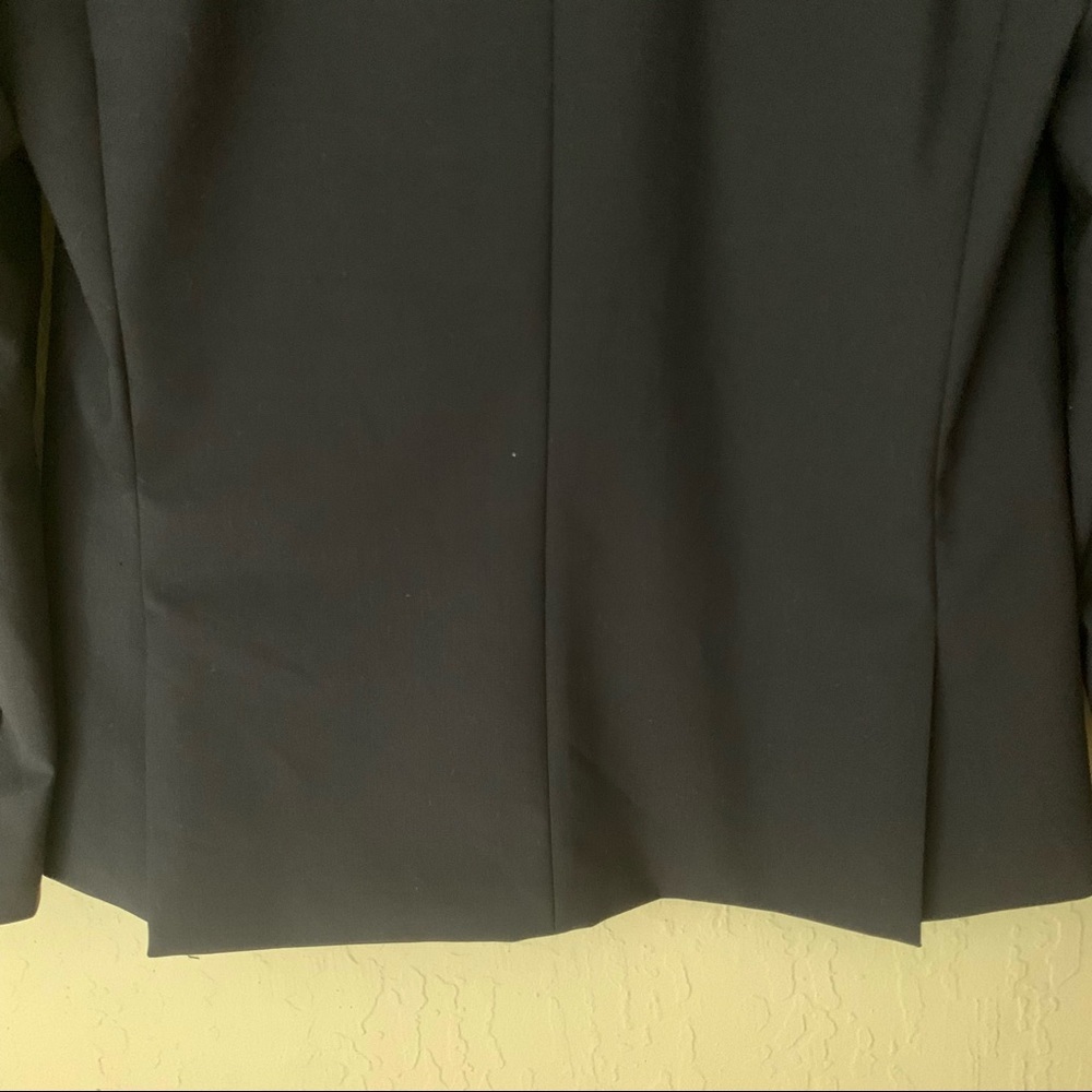New ZARA Boys Blazer Blue Tailored Fit Wool Blend Traditional Holiday Size 13/14 - Picture 10 of 13